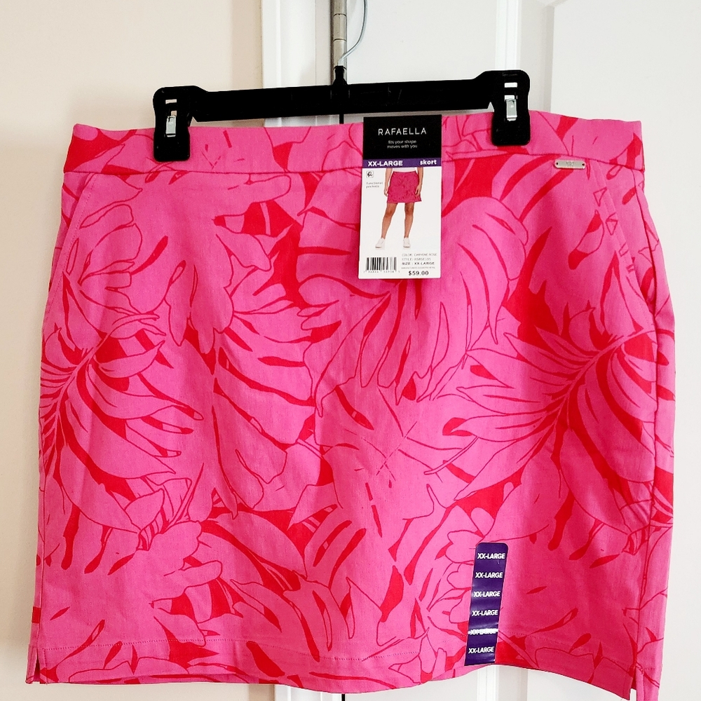 Ladies XXL pink skort